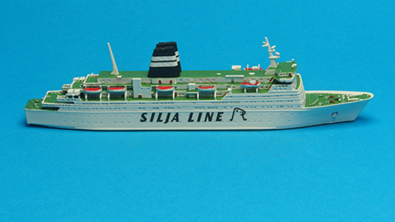 Fähre "Wellamo" Finska Angfartygs AB (1 St.) SF 1975 Risawoleska  RI 751